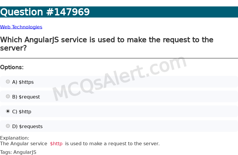 Question Screenshot