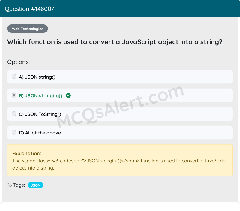 Question Screenshot