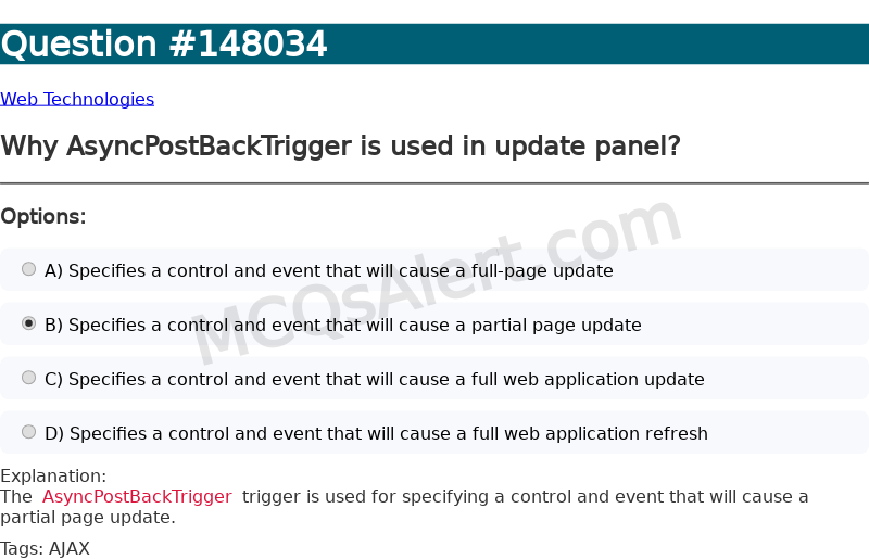 Question Screenshot