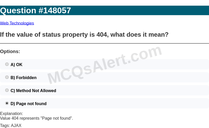 Question Screenshot