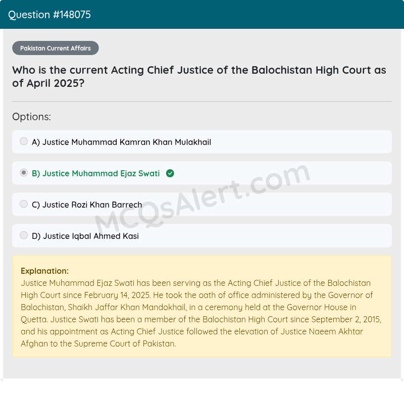 Question Screenshot