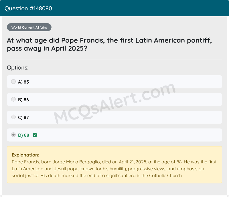 Question Screenshot