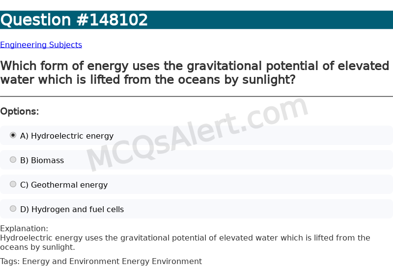Question Screenshot