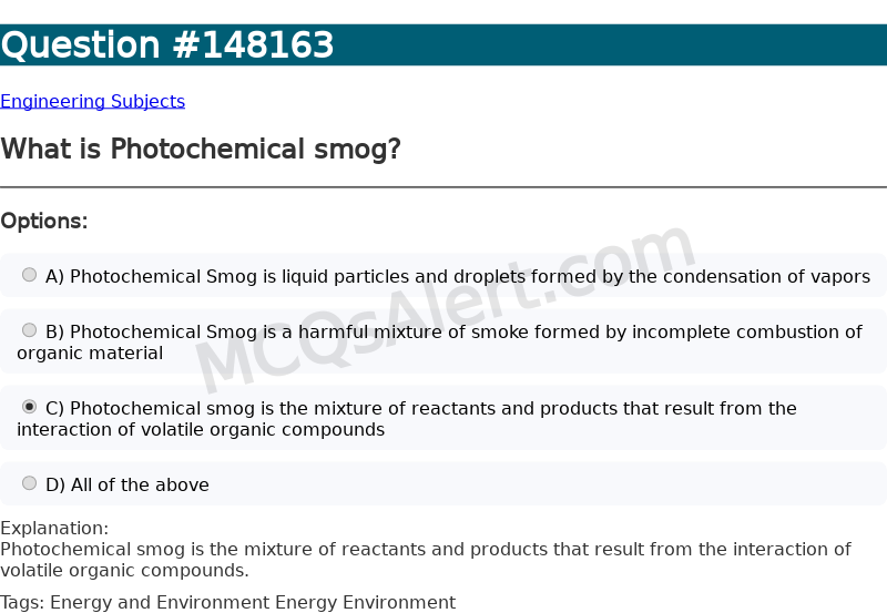 Question Screenshot