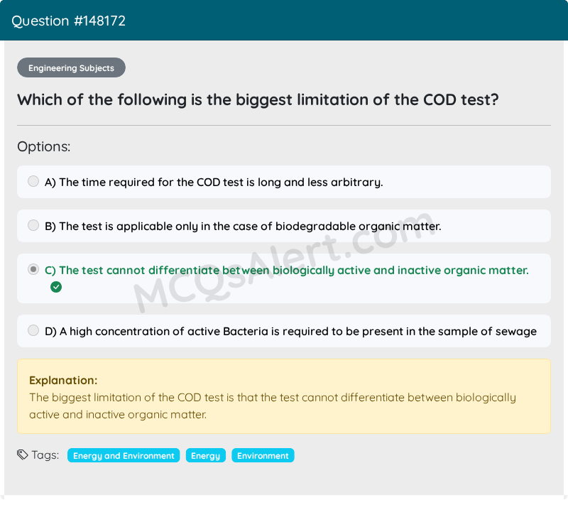 Question Screenshot