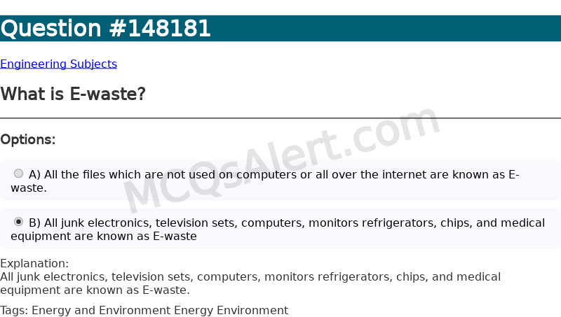 Question Screenshot