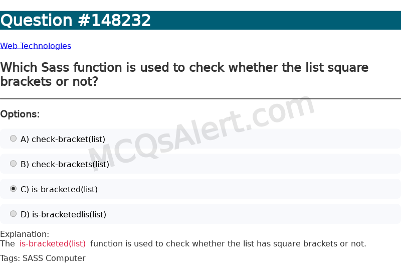 Question Screenshot