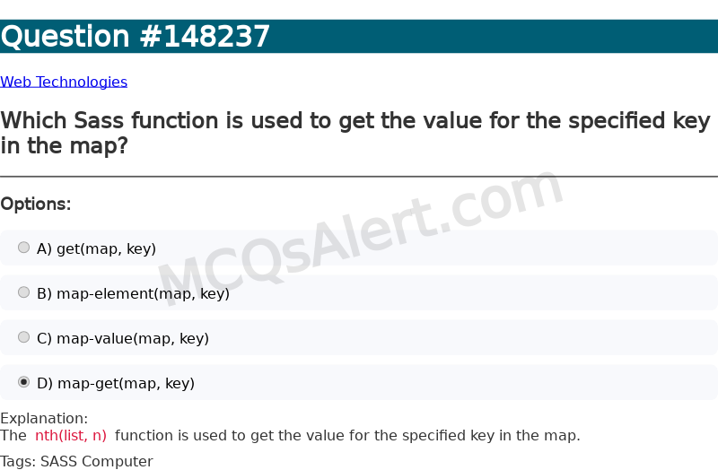 Question Screenshot