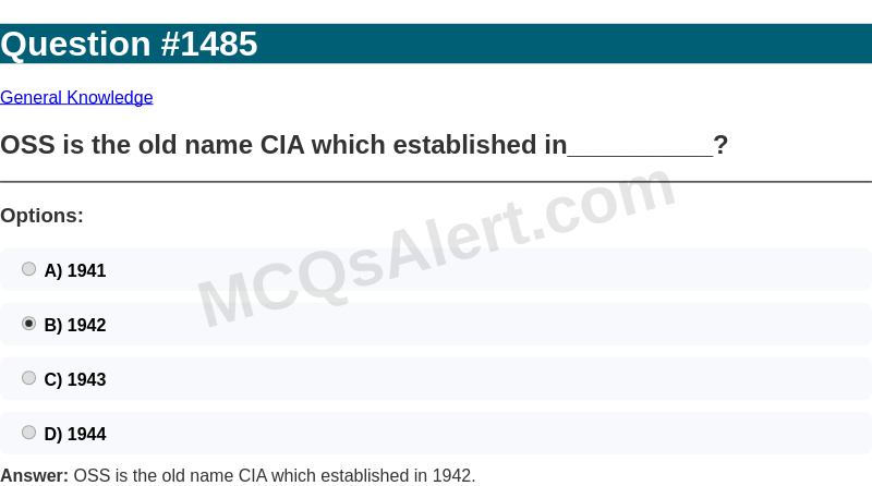 Question Screenshot