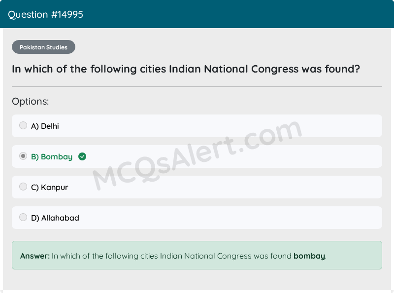 Question Screenshot