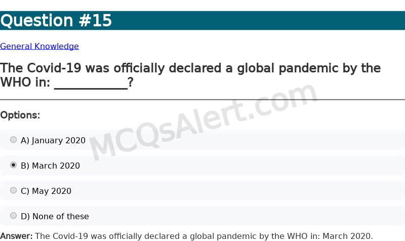 Question Screenshot