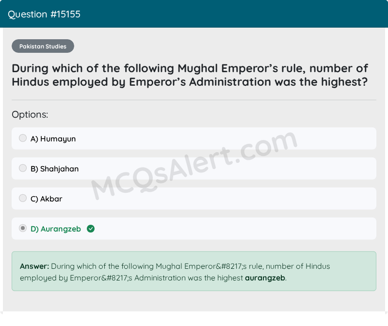 Question Screenshot