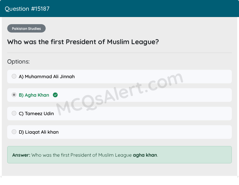 Question Screenshot