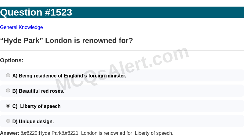Question Screenshot