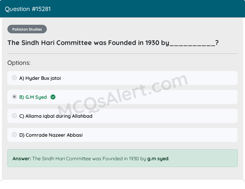 Question Screenshot