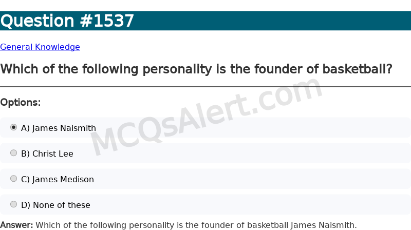Question Screenshot
