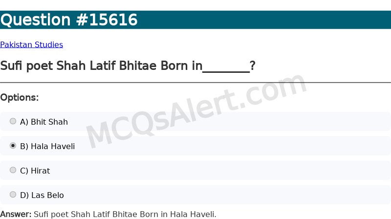 Question Screenshot