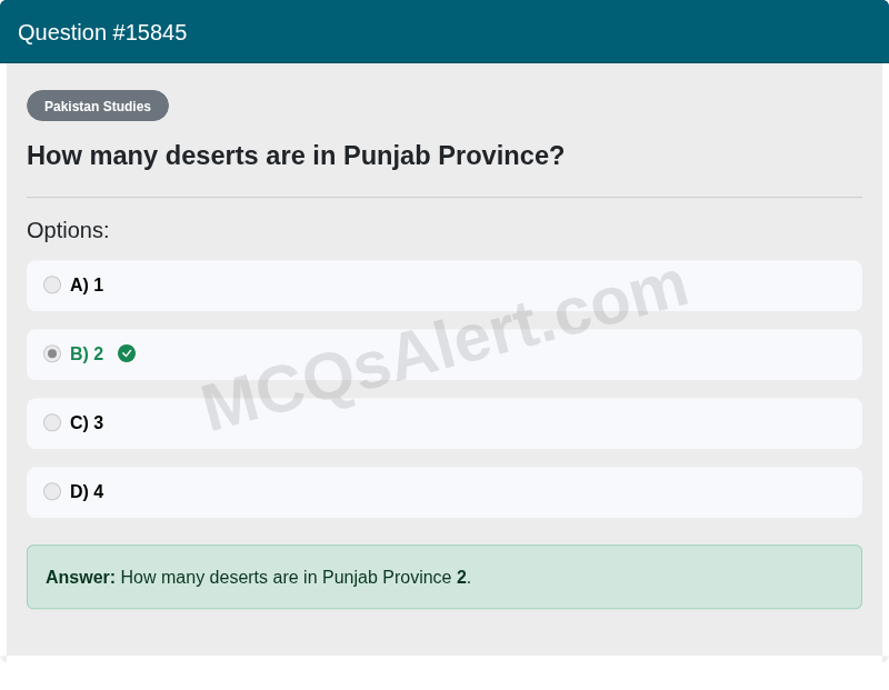 Question Screenshot