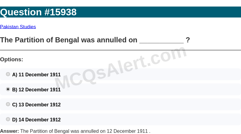 Question Screenshot