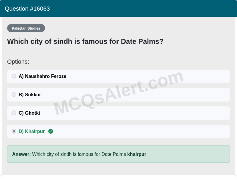 Question Screenshot