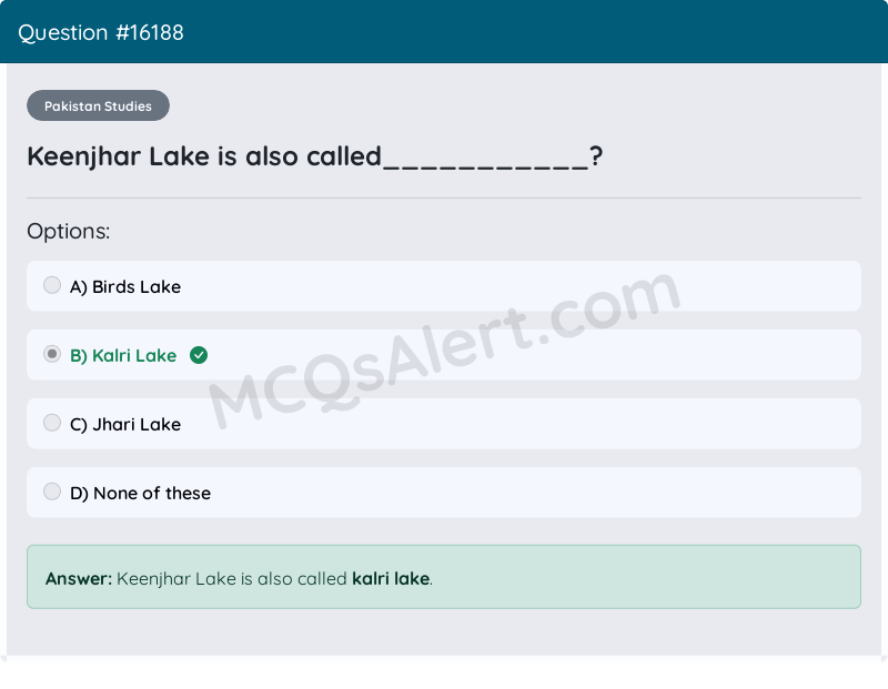 Question Screenshot