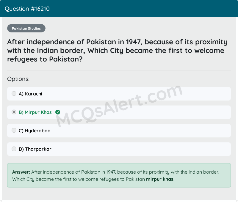 Question Screenshot