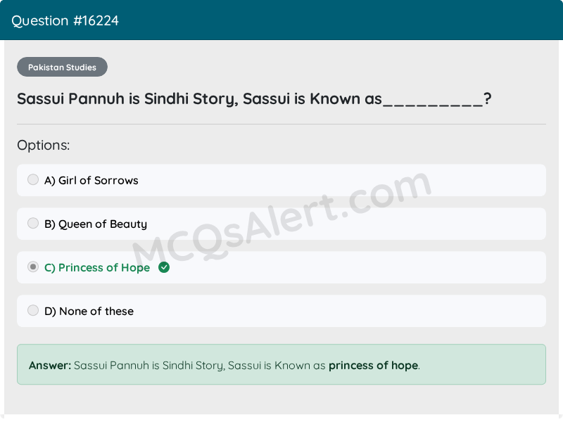 Question Screenshot