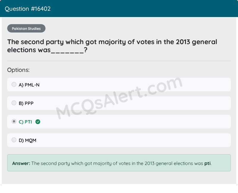 Question Screenshot