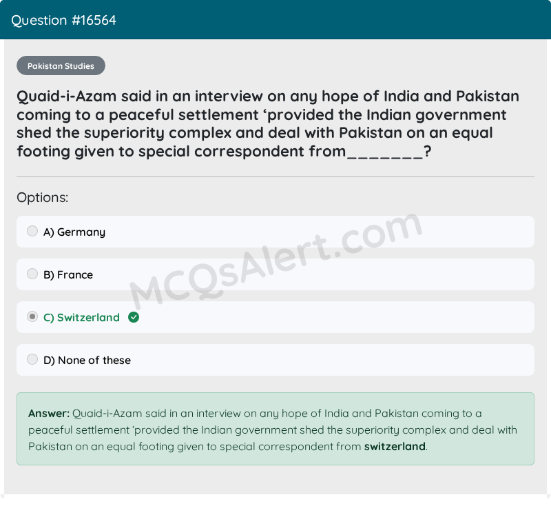 Question Screenshot