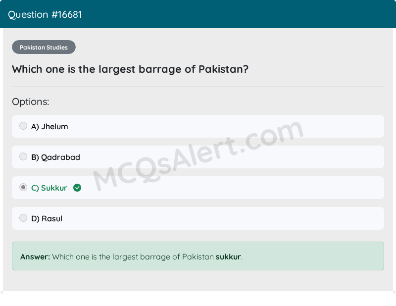 Question Screenshot