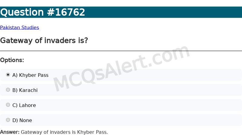Question Screenshot
