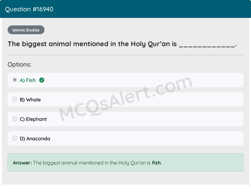 Question Screenshot