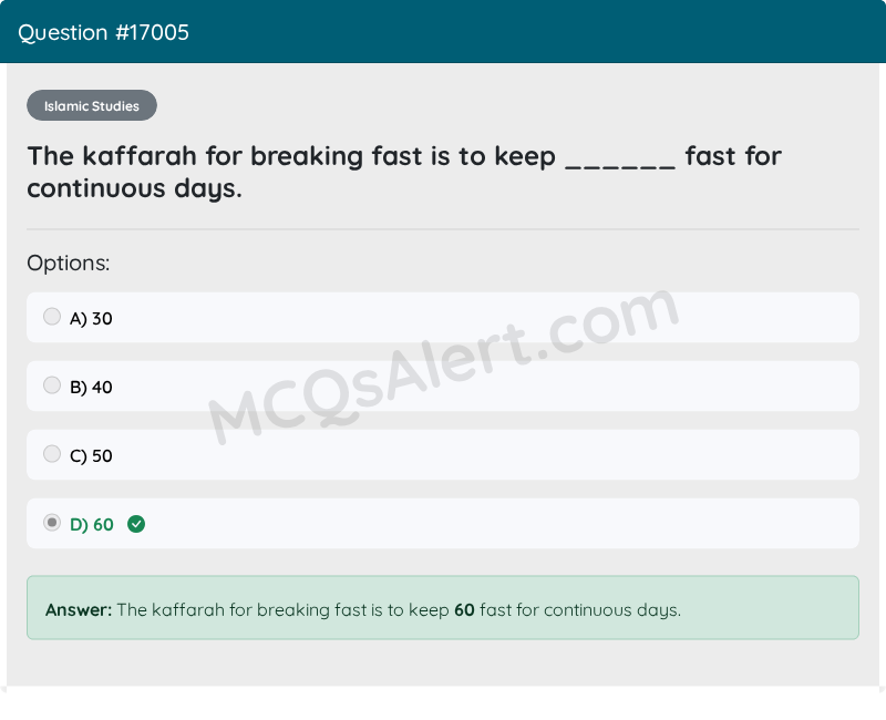 Question Screenshot