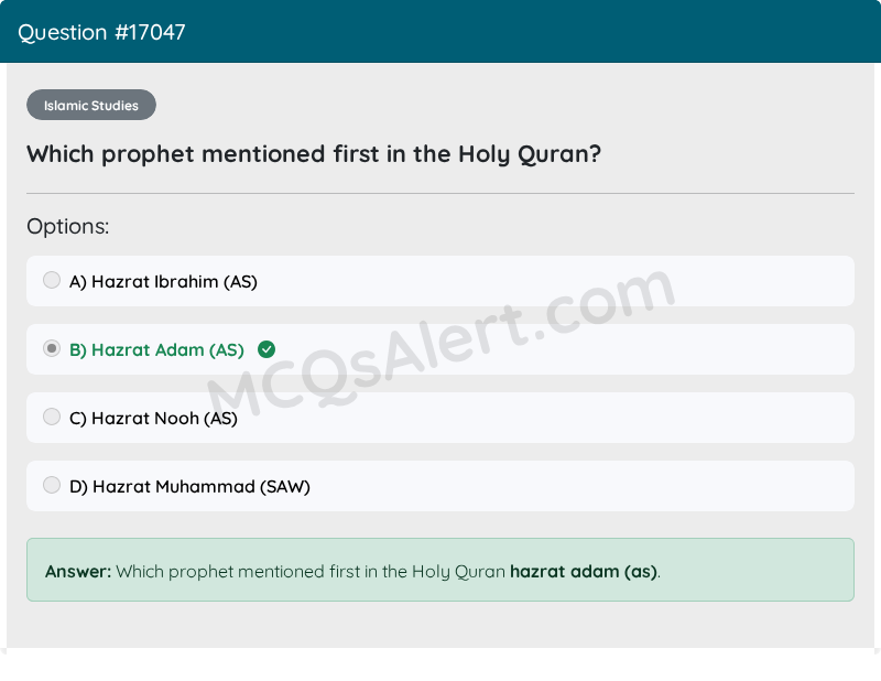 Question Screenshot