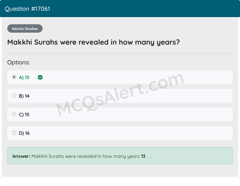 Question Screenshot