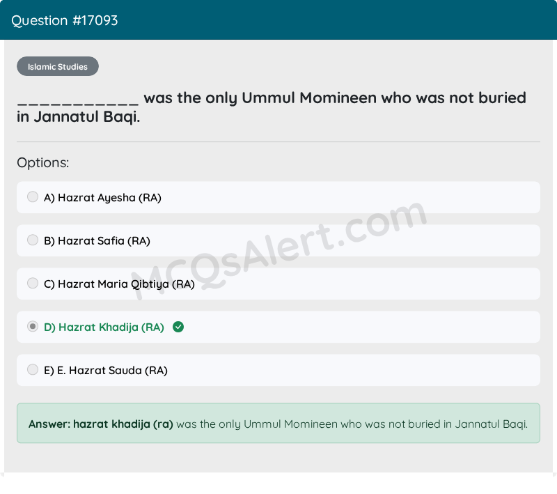 Question Screenshot