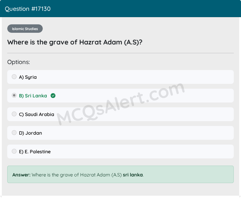 Question Screenshot