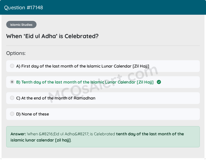 Question Screenshot