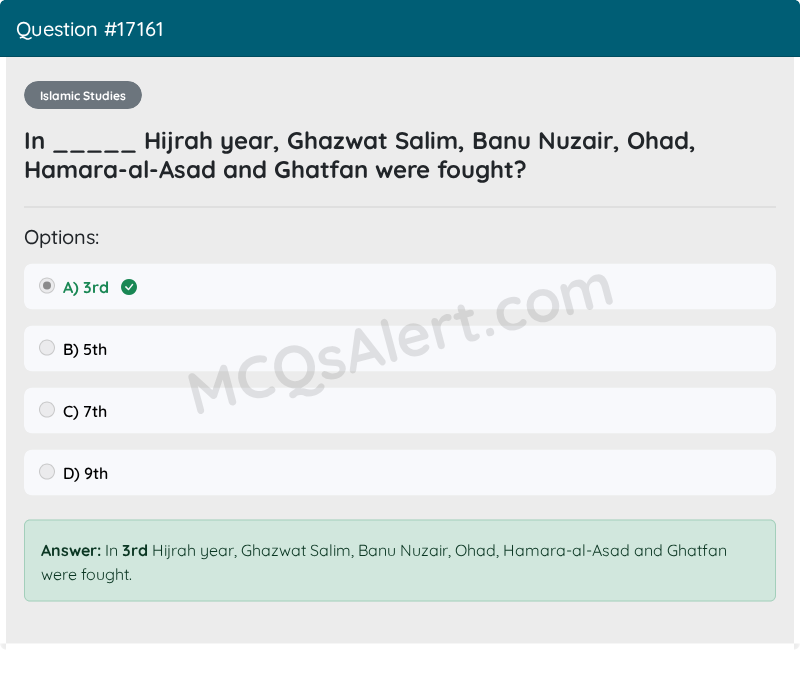 Question Screenshot