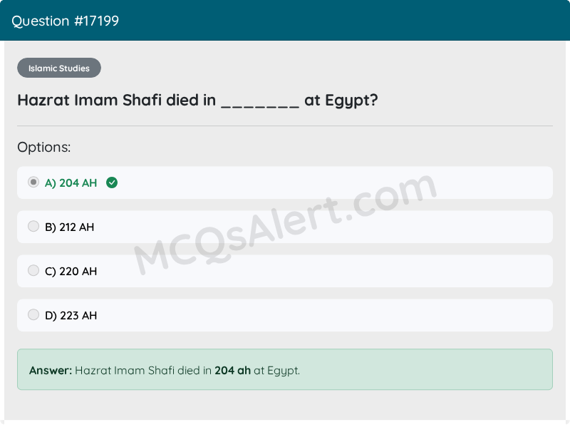 Question Screenshot