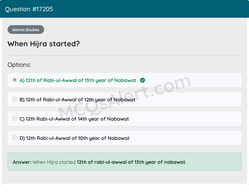 Question Screenshot