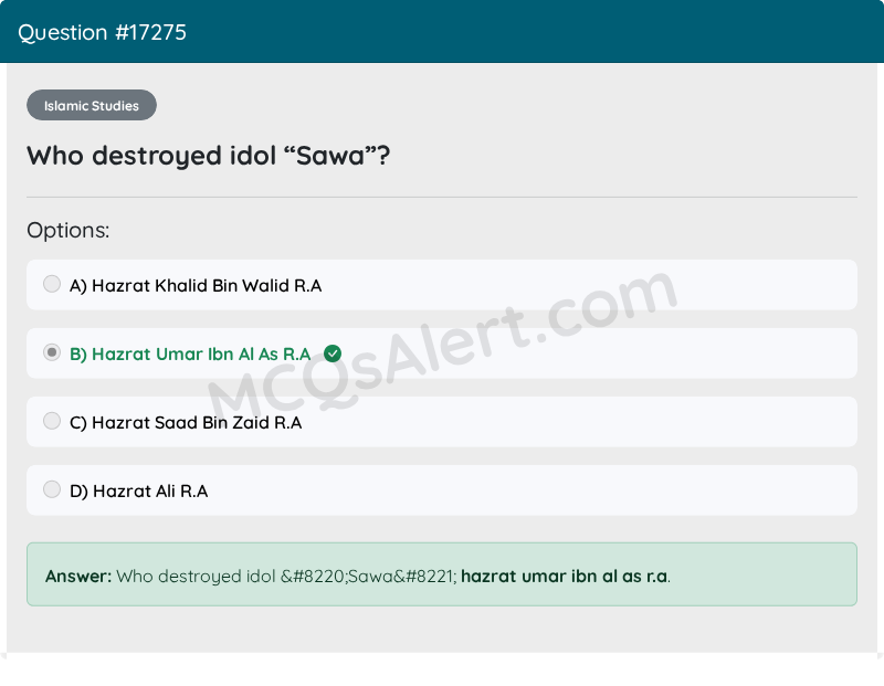 Question Screenshot