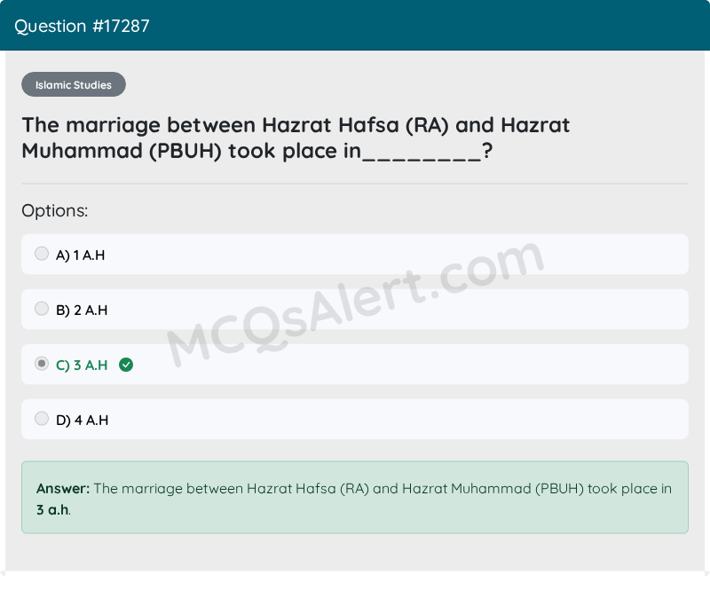 Question Screenshot