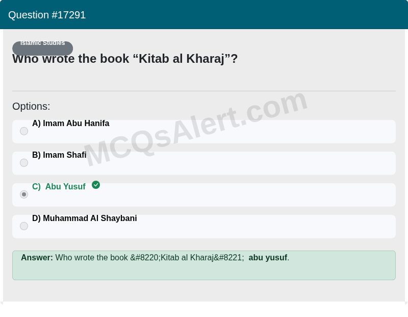 Question Screenshot
