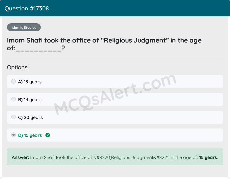 Question Screenshot