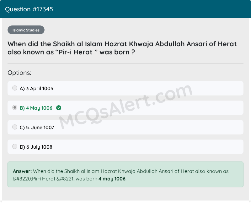 Question Screenshot