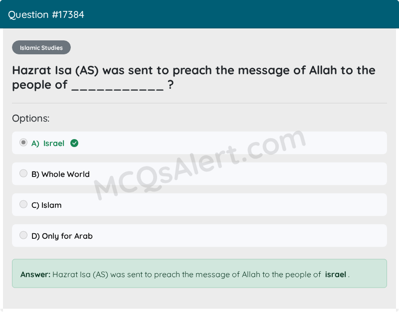 Question Screenshot