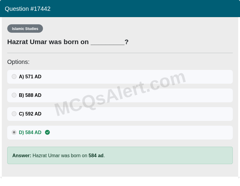 Question Screenshot