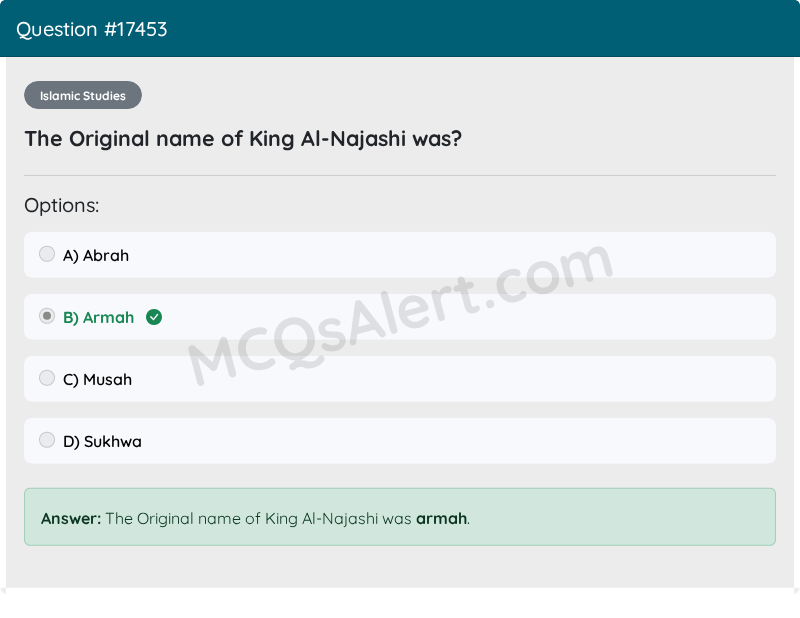 Question Screenshot
