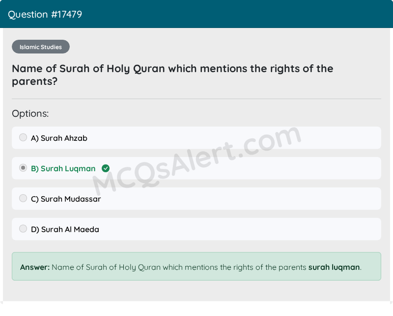 Question Screenshot